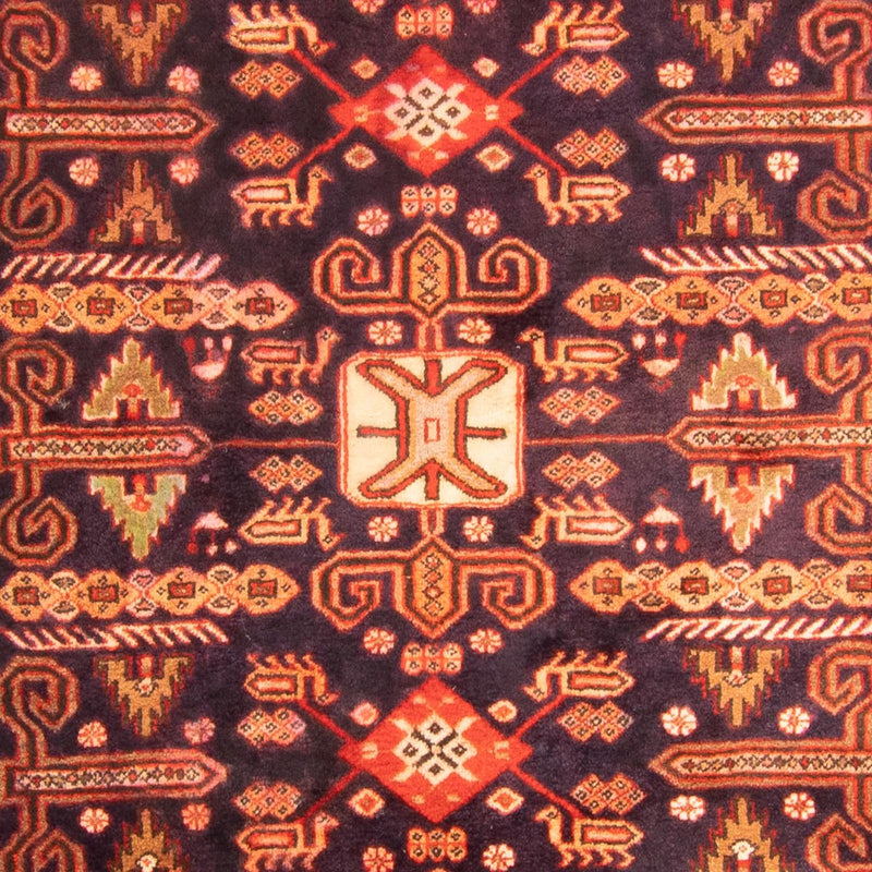 Tapis de couloir Tapis persan - Nomadic - 280 x 130 cm - bleu foncé