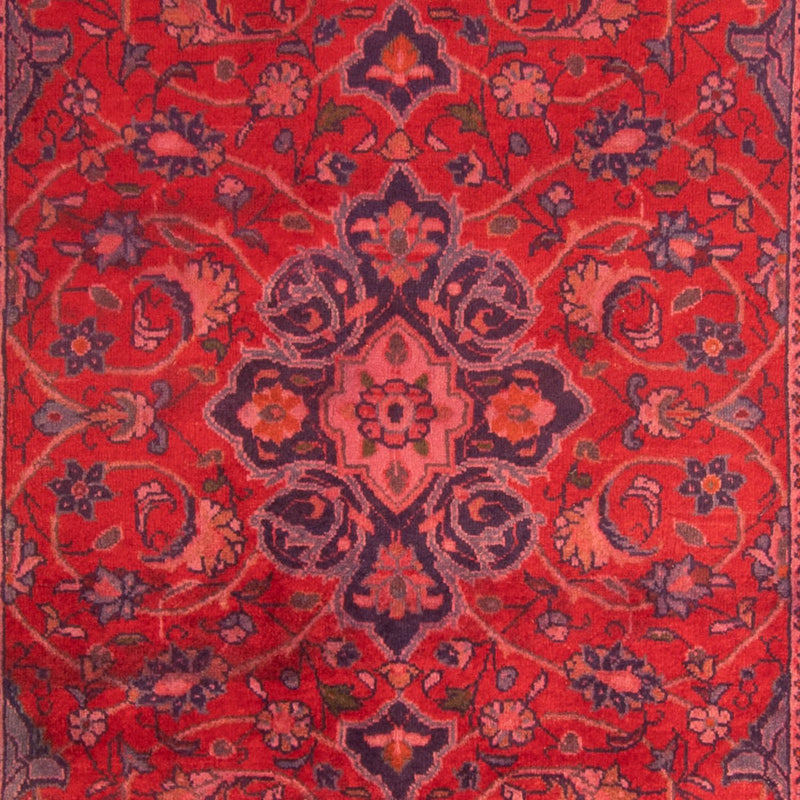 Orientteppich 208 x 135 cm - dunkelrot