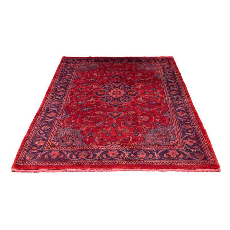 Orientteppich 208 x 135 cm - dunkelrot