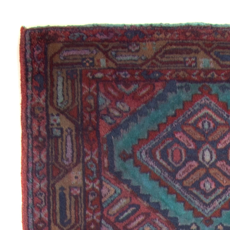 Tapis de couloir Tapis persan - Nomadic - 281 x 89 cm - bleu