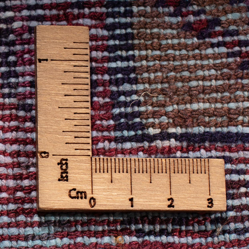 Tapis de couloir Tapis persan - Nomadic - 281 x 89 cm - bleu