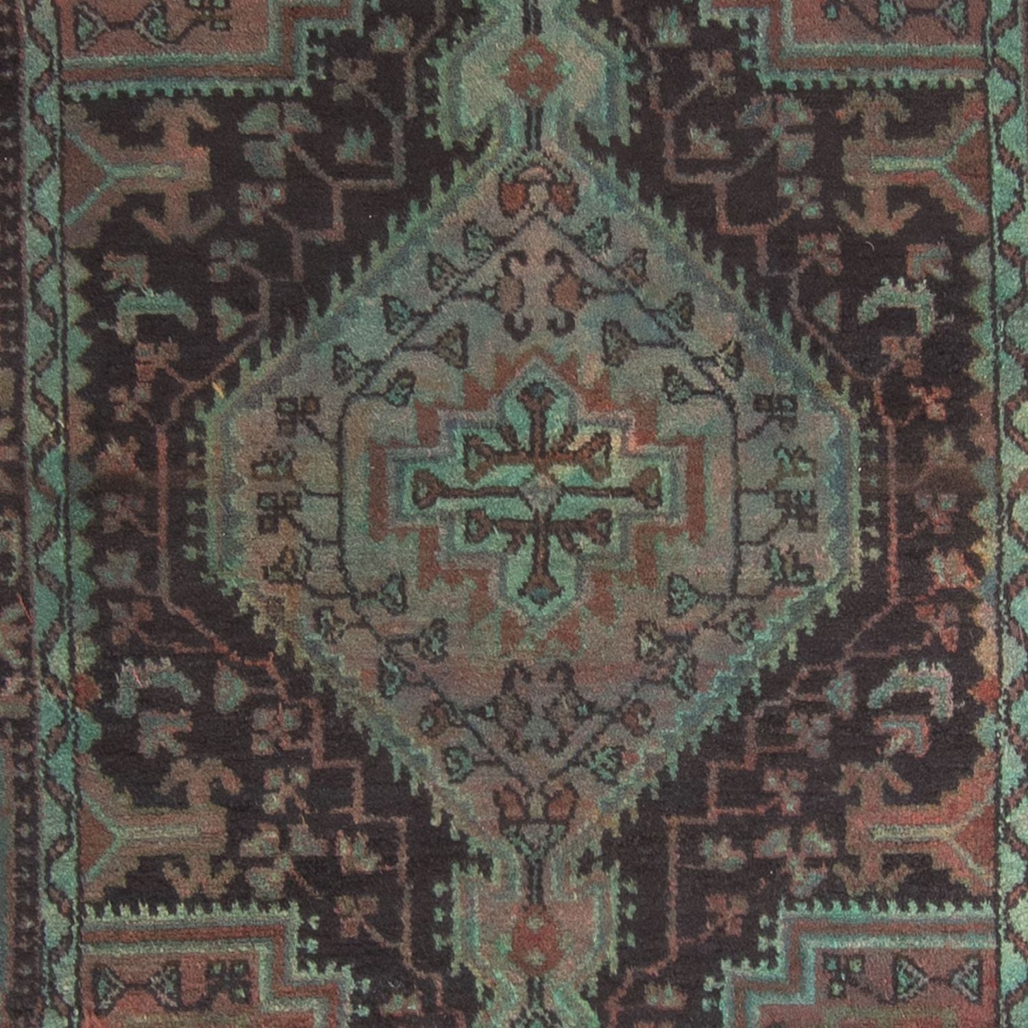 Tapis persan - Nomadic - 174 x 120 cm - bleu clair