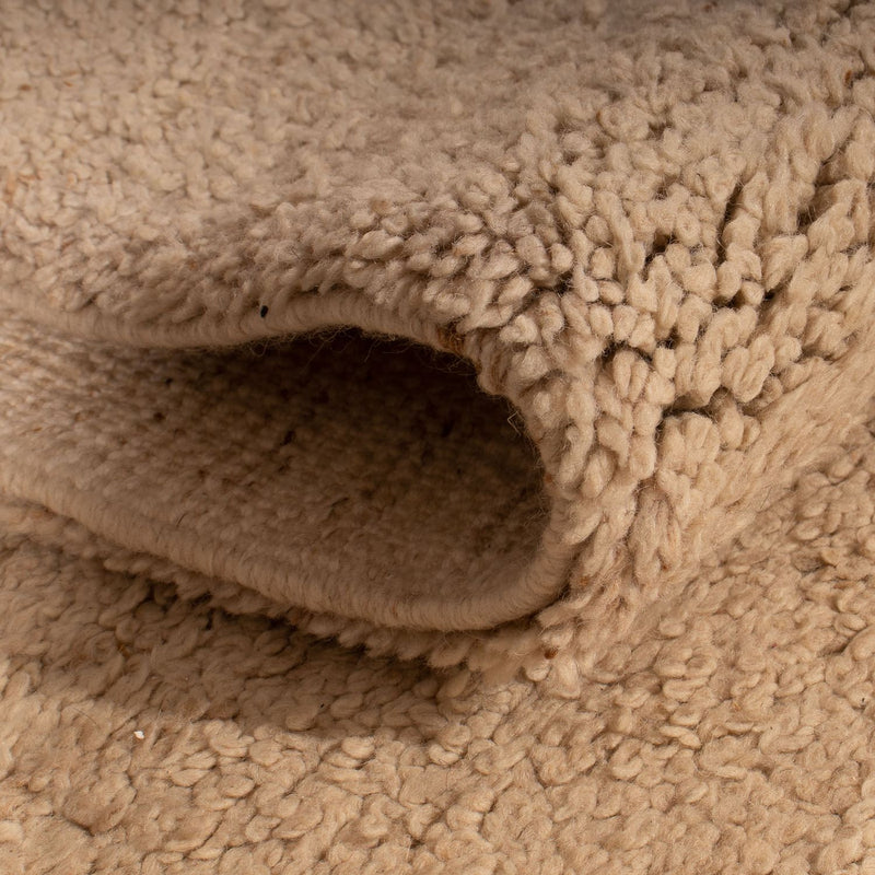 Tapis de couloir Tapis berbère - 332 x 72 cm - beige