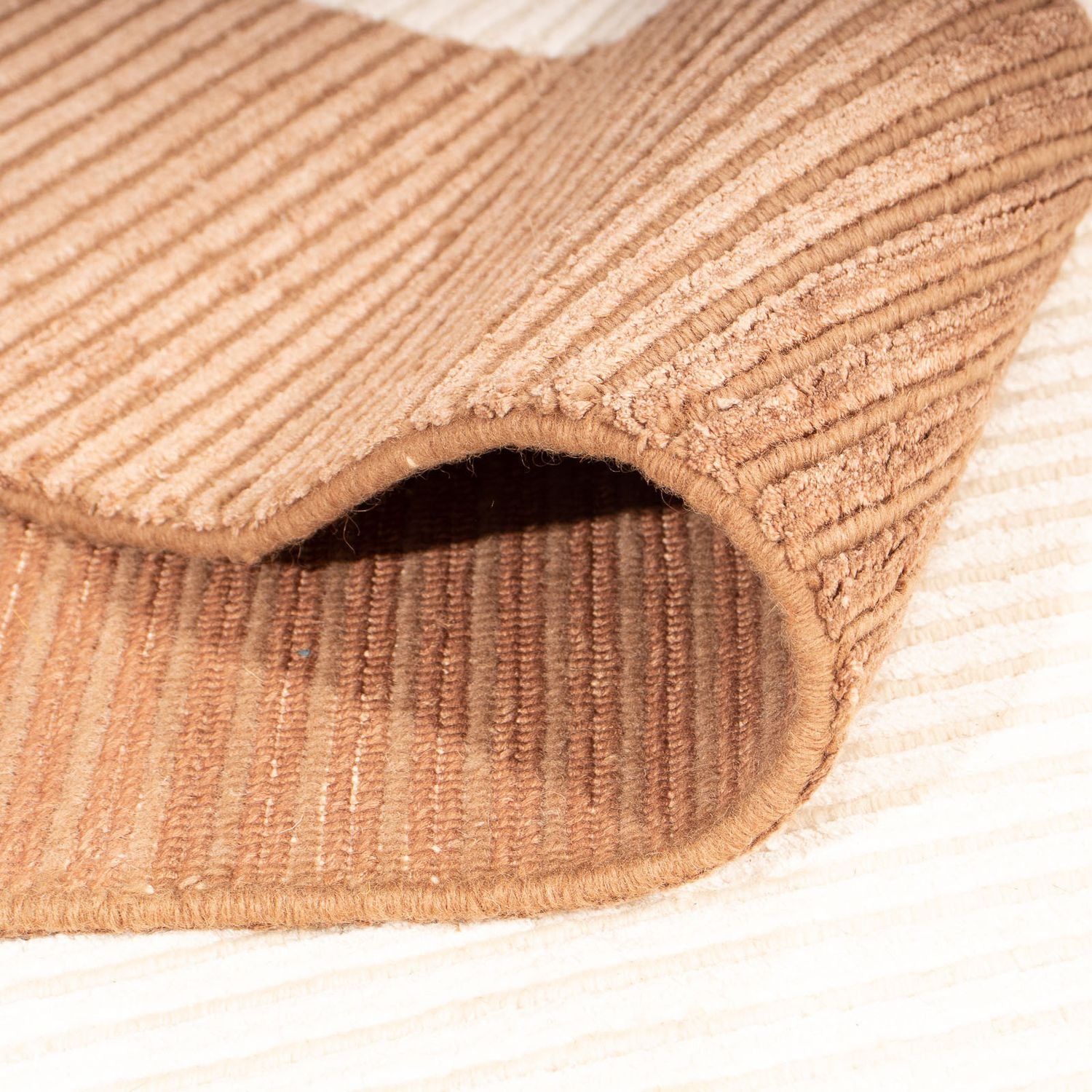 Tapis en viscose - 275 x 201 cm - beige