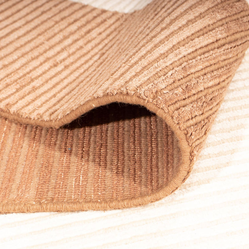 Tapis en viscose - 275 x 201 cm - beige