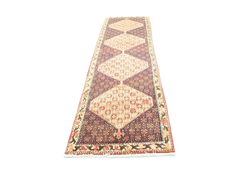 Tapis de couloir Tapis persan - Classique - 300 x 75 cm - beige