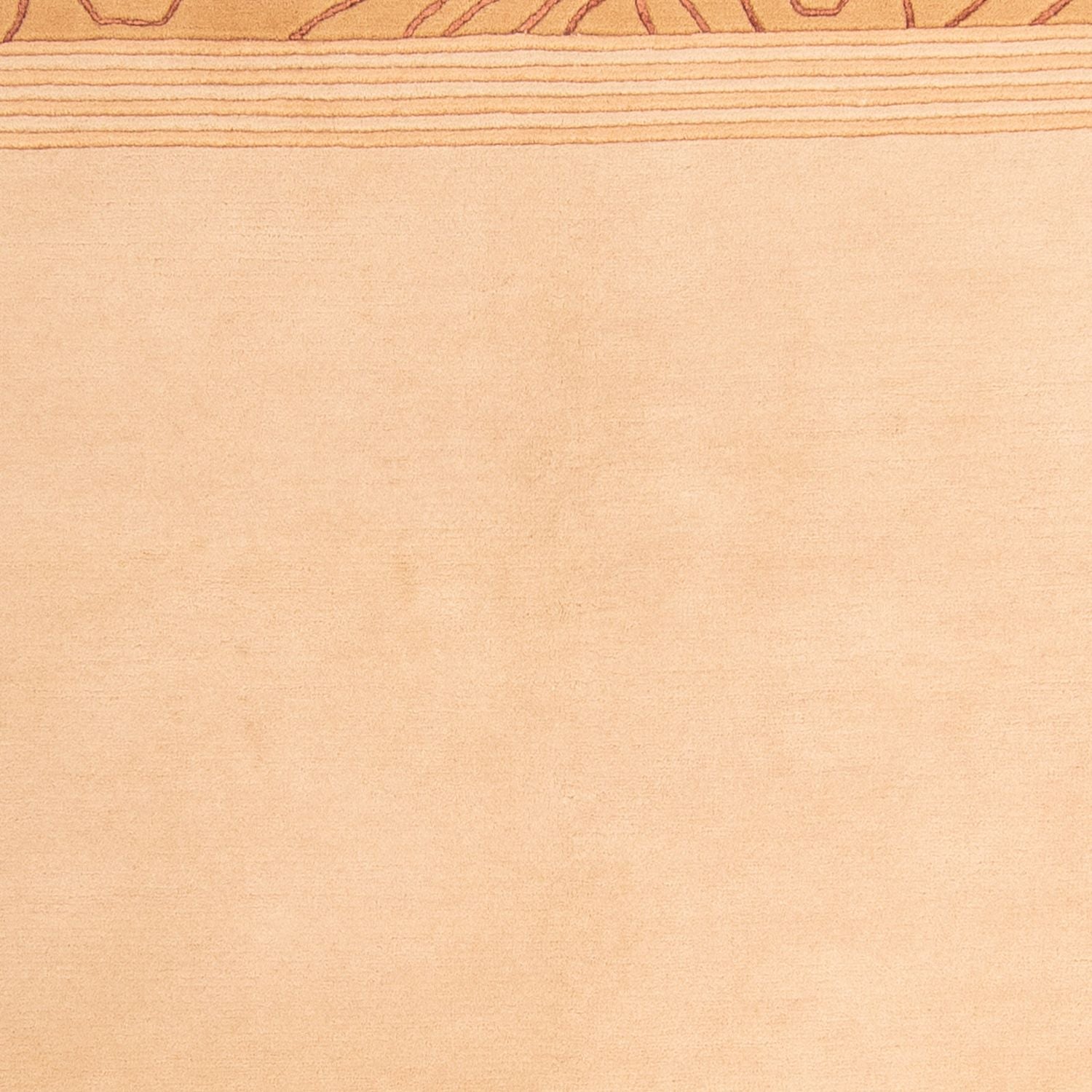 Tapis Népalais - 200 x 144 cm - marron clair