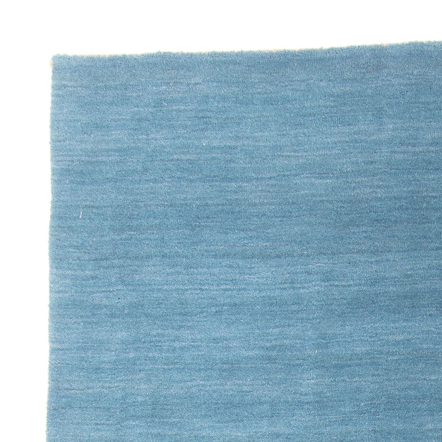 Nepal Teppich 203 x 142 cm - blau