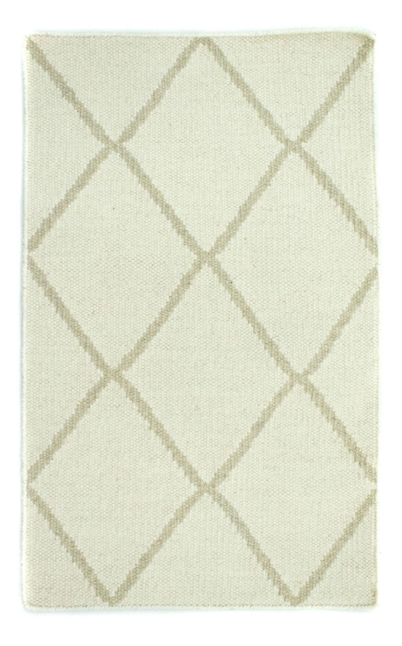 Tapis Kelim - Tendance - 90 x 60 cm - beige