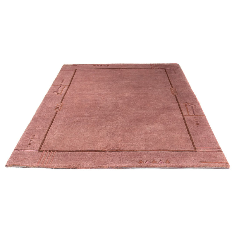 Tapis Népalais - 223 x 160 cm - marron clair