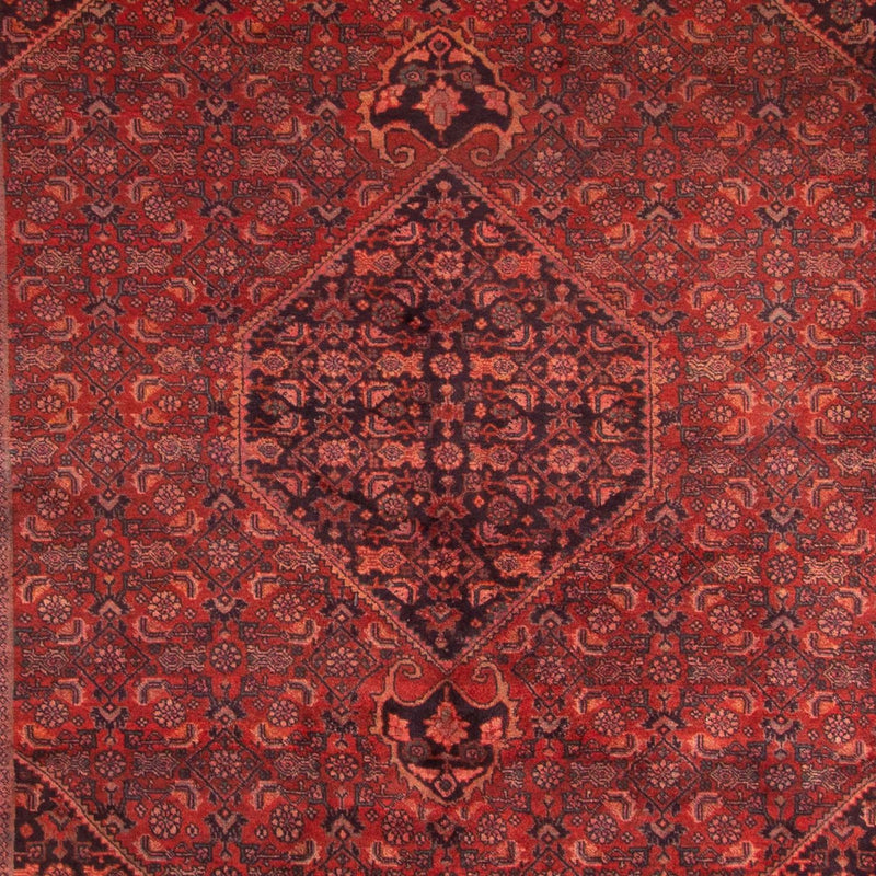 Tapis persan - Bidjar - 327 x 220 cm - rouge foncé