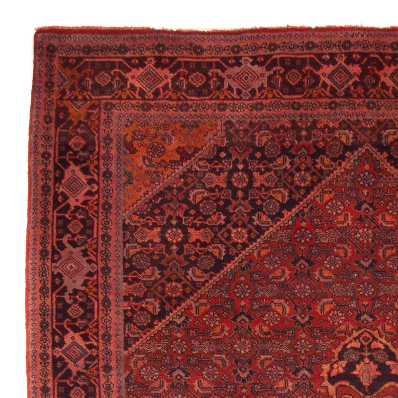 Tapis persan - Bidjar - 327 x 220 cm - rouge foncé