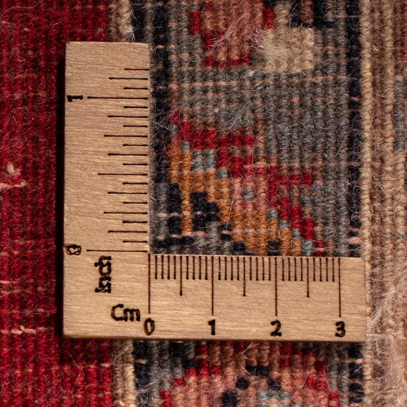 Tapis oriental - Tabriz - 363 x 280 cm - rouge foncé