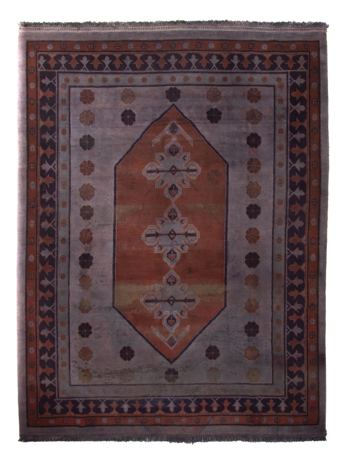 Orientteppich 340 x 250 cm - dunkelbraun
