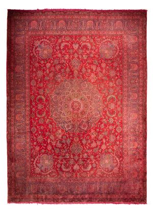 Orientteppich 399 x 295 cm - dunkelrot