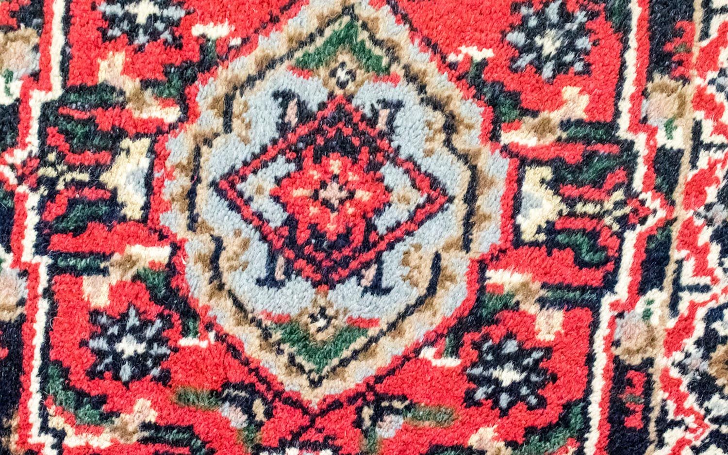 Tapis oriental - 150 x 80 cm - rouge