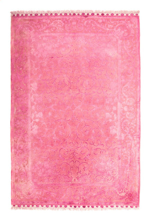 Tapis en viscose - 323 x 200 cm - rose