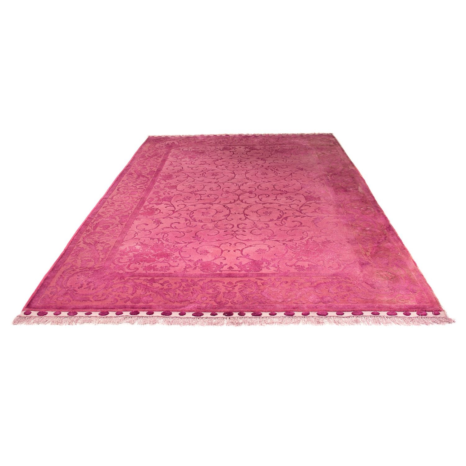Tapis en viscose - 323 x 200 cm - rose