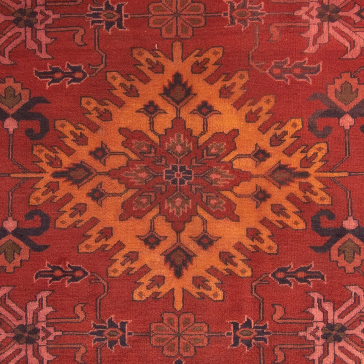 Orientteppich 313 x 210 cm - dunkelrot