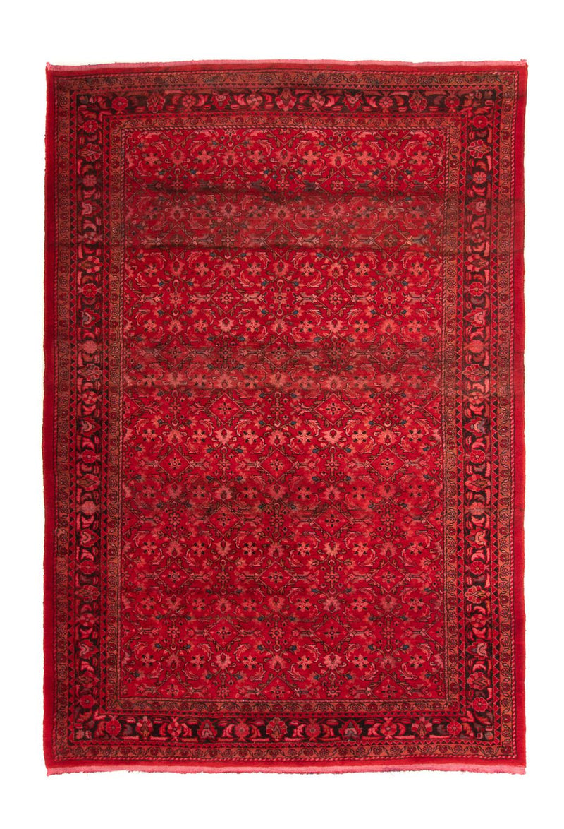 Tapis persan - Nomadic - 342 x 212 cm - rouge foncé