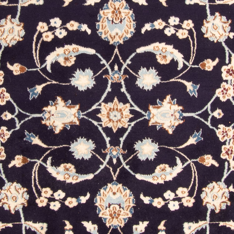 Tapis persan - Nain - Royal - 383 x 286 cm - bleu foncé
