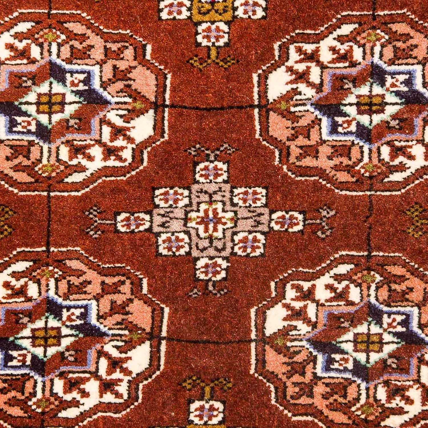Tapis Turkaman - 154 x 103 cm - marron