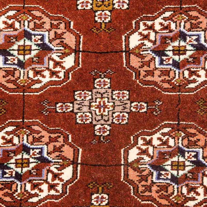 Tapis Turkaman - 154 x 103 cm - marron