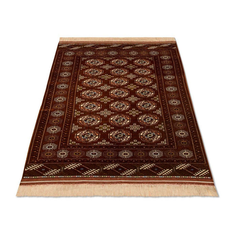 Tapis Turkaman - 154 x 103 cm - marron