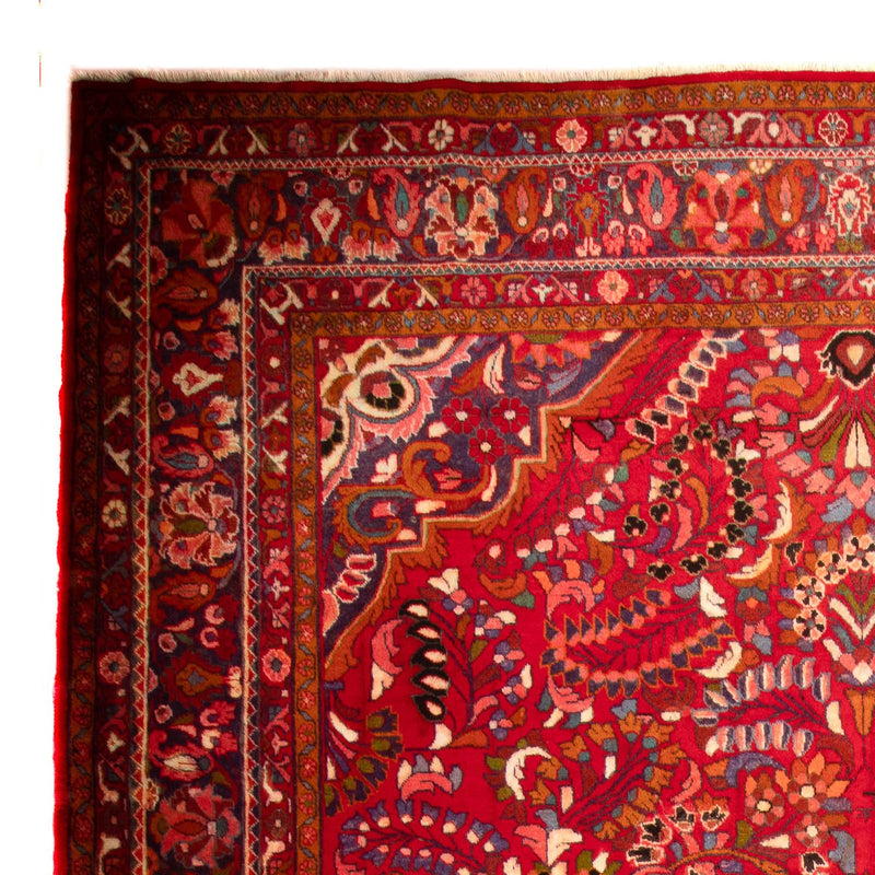 Tapis persan - Nomadic - 460 x 326 cm - rouge foncé