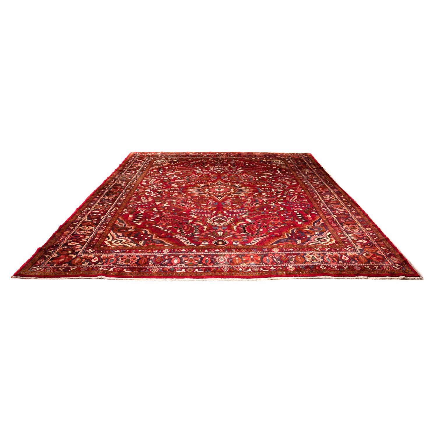 Tapis persan - Nomadic - 460 x 326 cm - rouge foncé