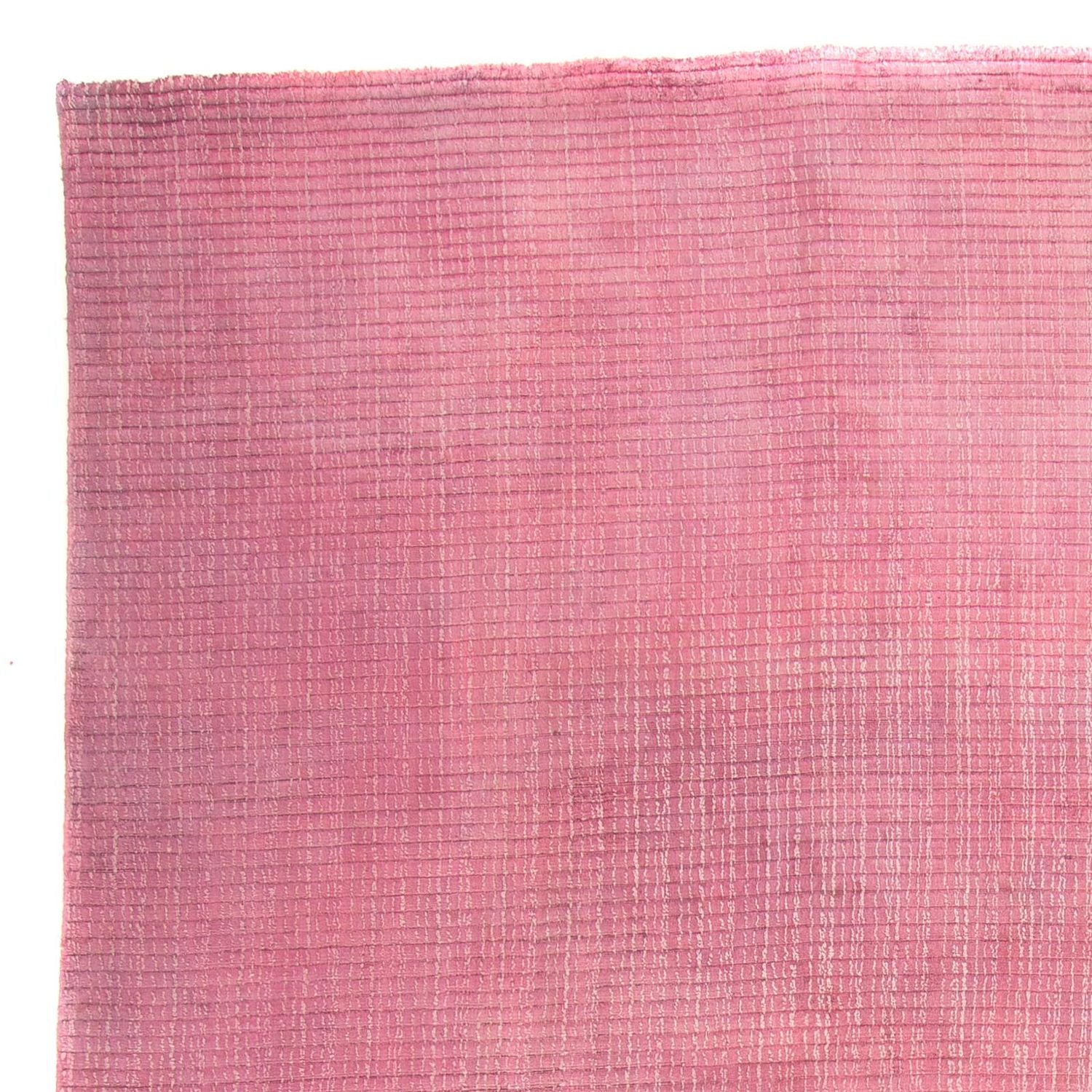 Tapis en viscose - 313 x 226 cm - rose