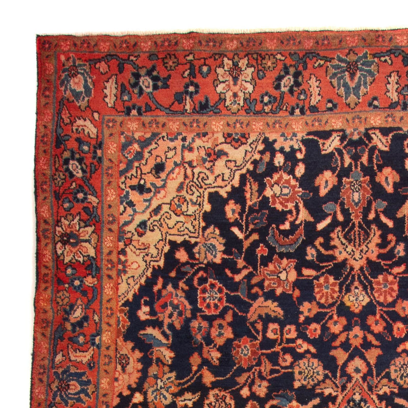 Tapis persan - Nomadic - 364 x 197 cm - bleu foncé