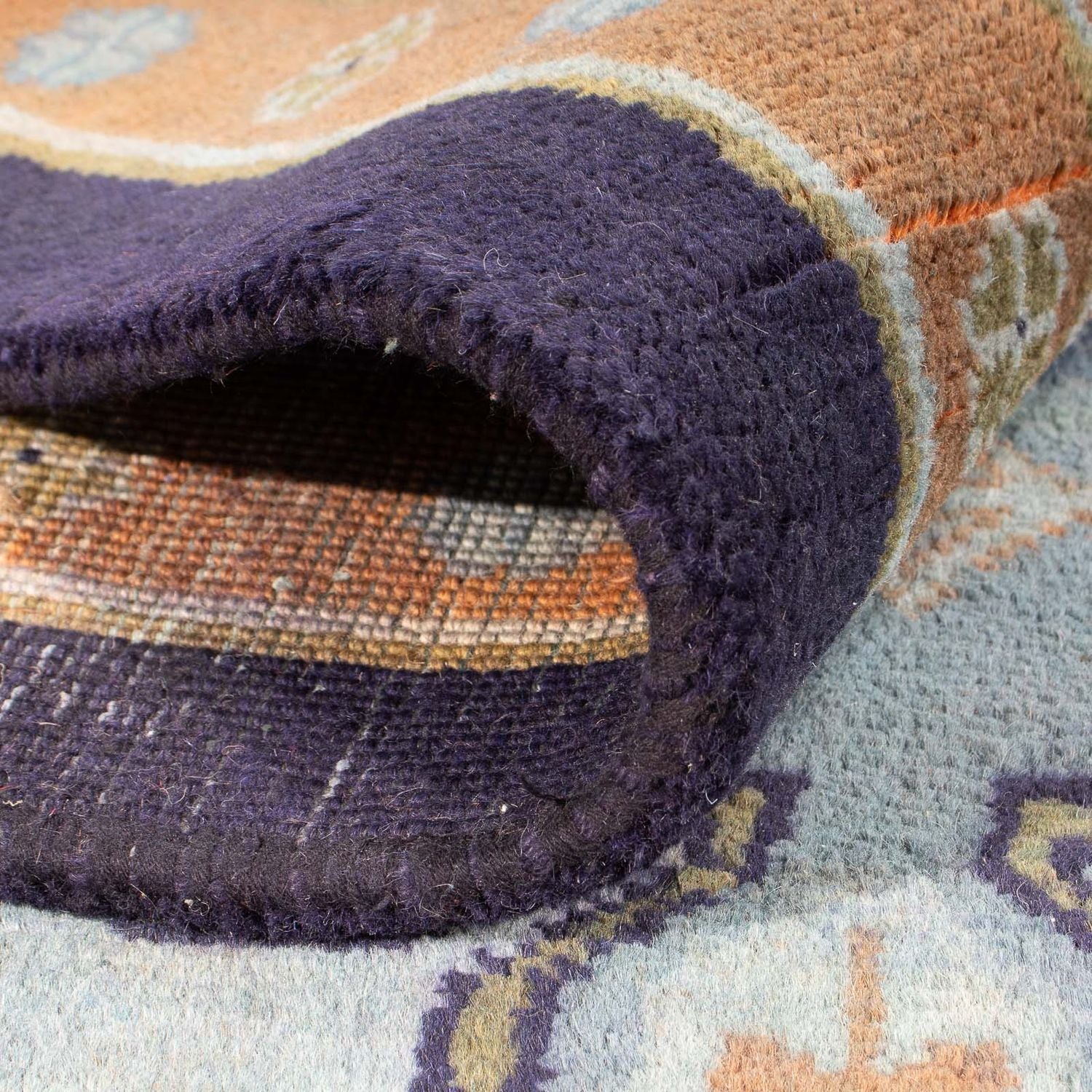 Tapis persan - Nomadic - 325 x 245 cm - bleu foncé