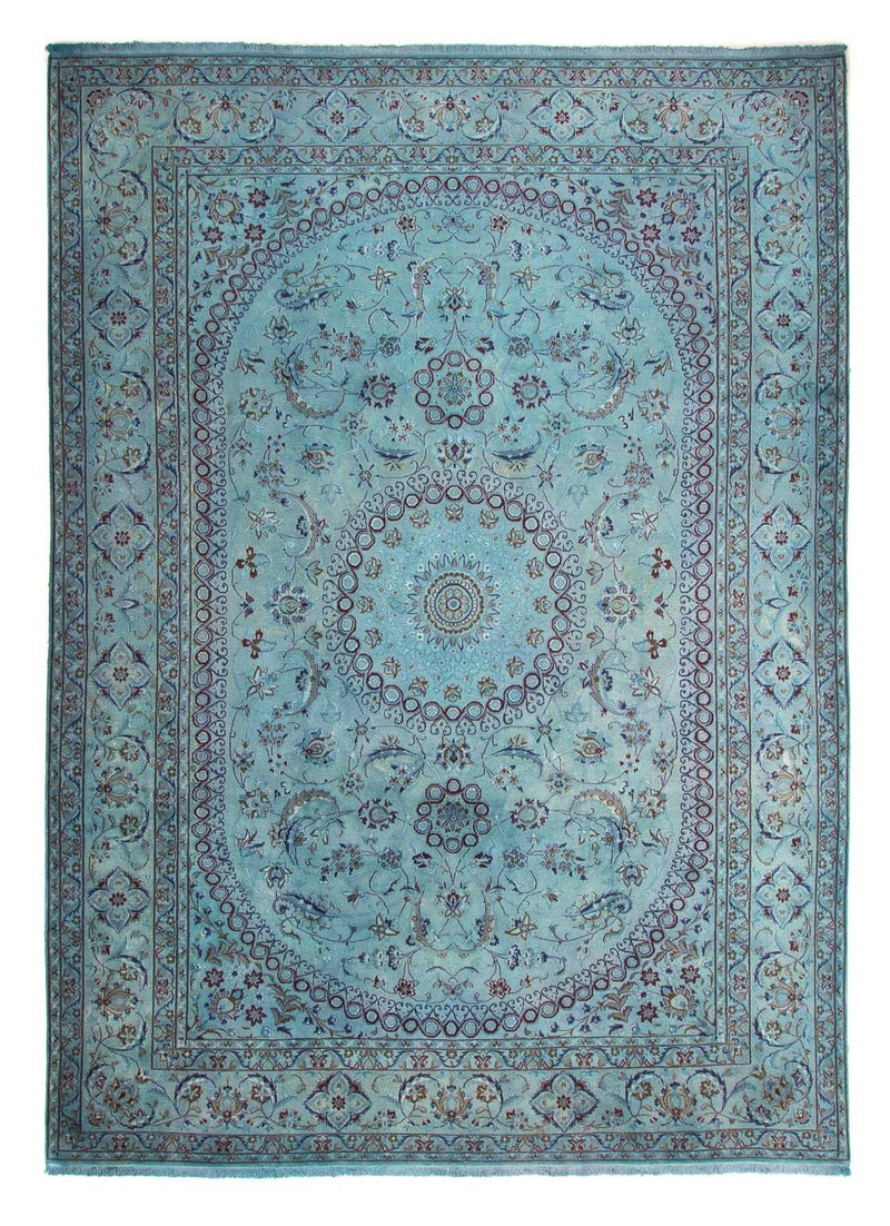 Orientteppich 350 x 250 cm - hellblau