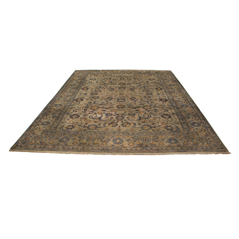 Tapis persan - Keshan - 330 x 240 cm - marron clair