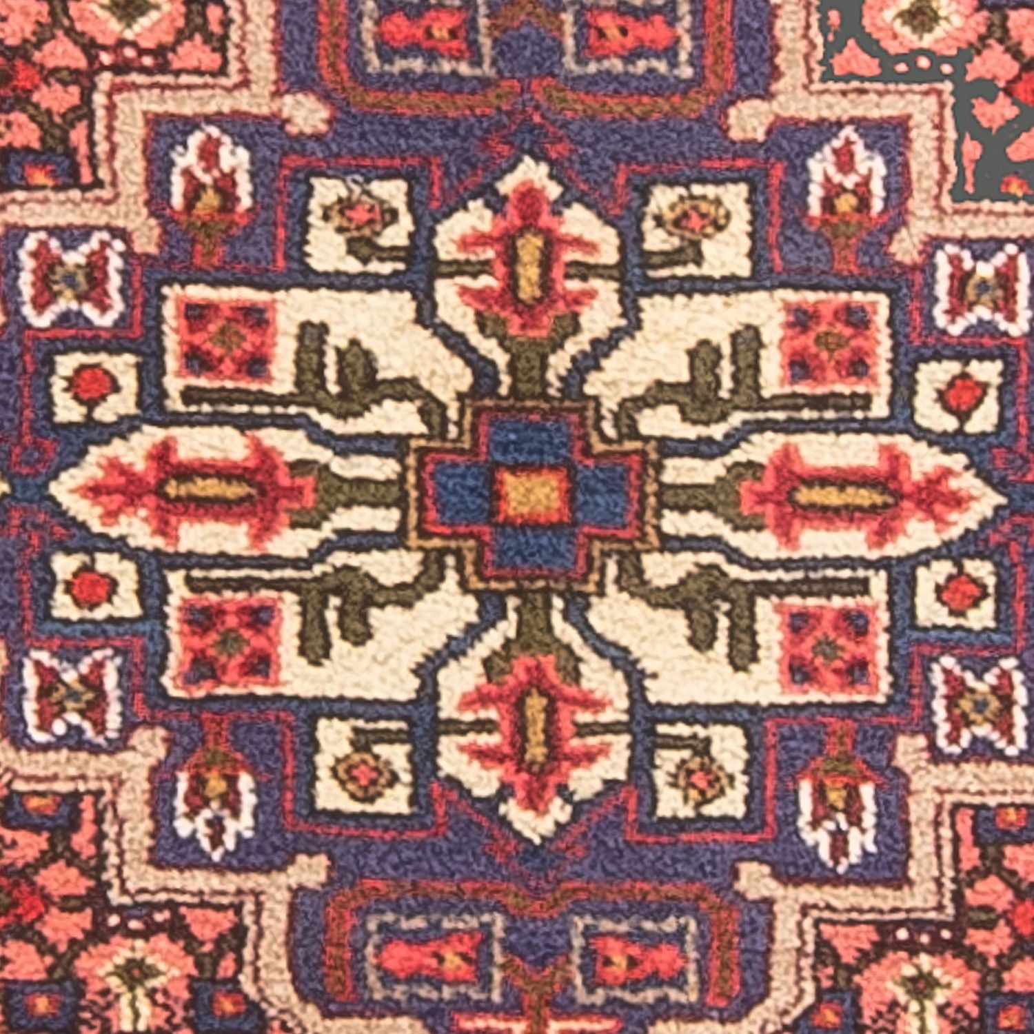 Tapis persan - Nomadic - 156 x 103 cm - rouge
