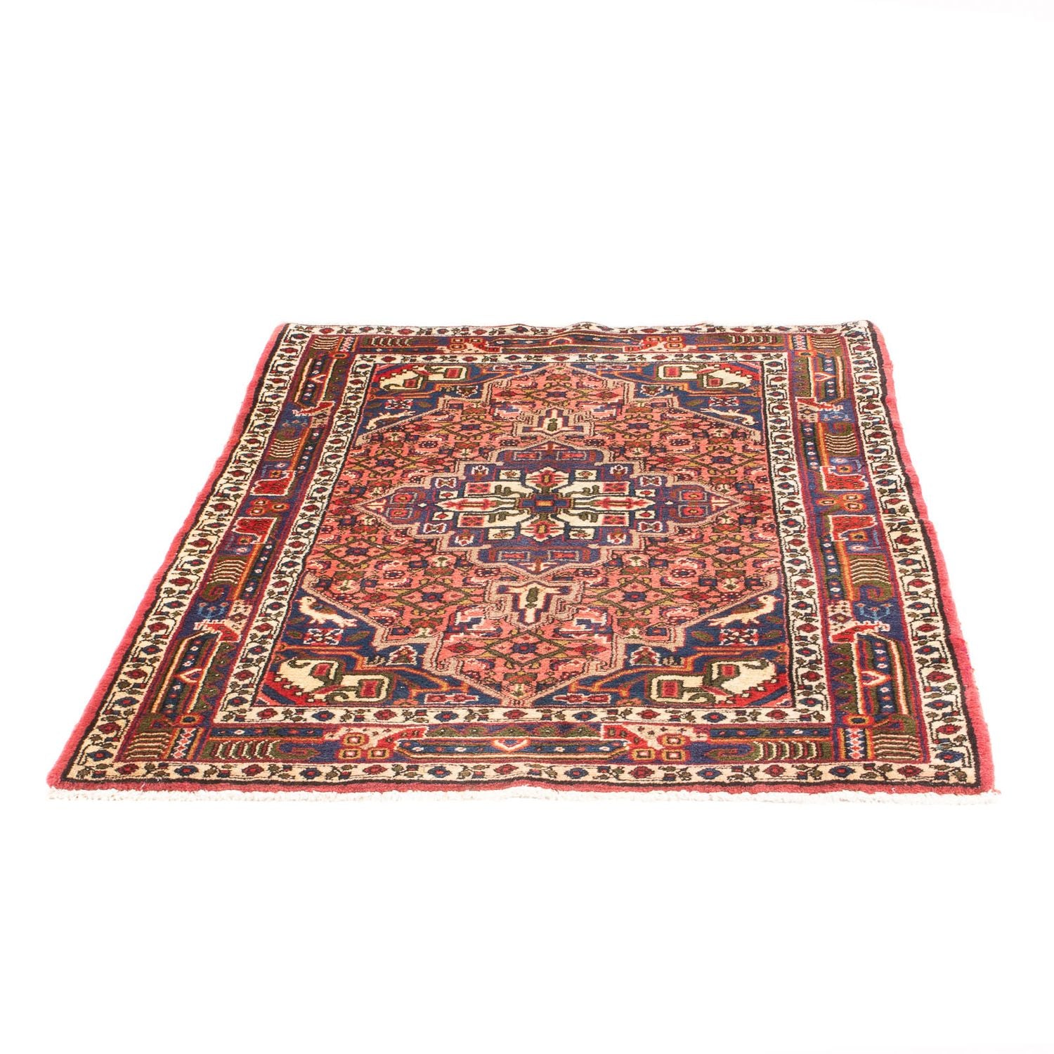 Tapis persan - Nomadic - 156 x 103 cm - rouge