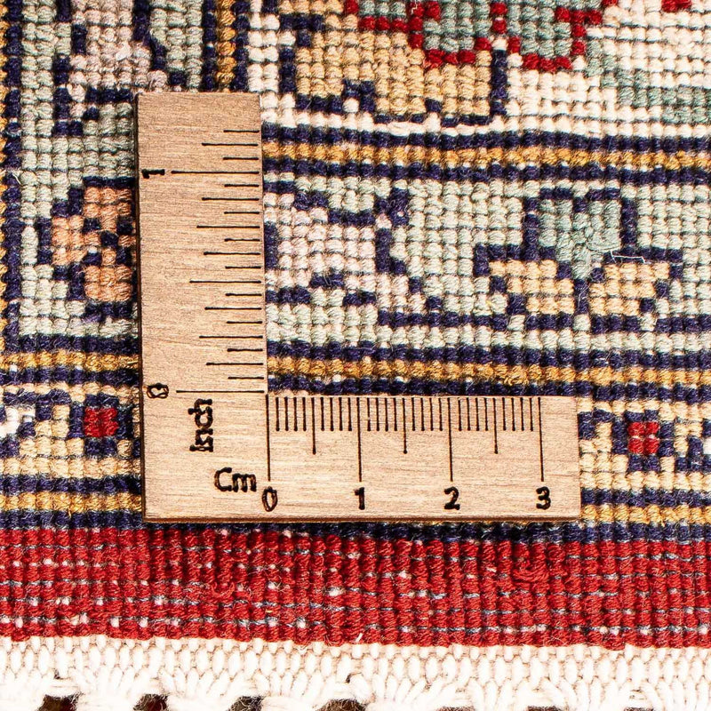 Tapis en soie - Soie du Cachemire - 186 x 129 cm - rouge