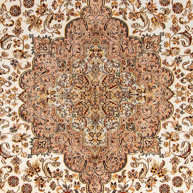 Tapis en soie - Soie du Cachemire - 307 x 243 cm - beige
