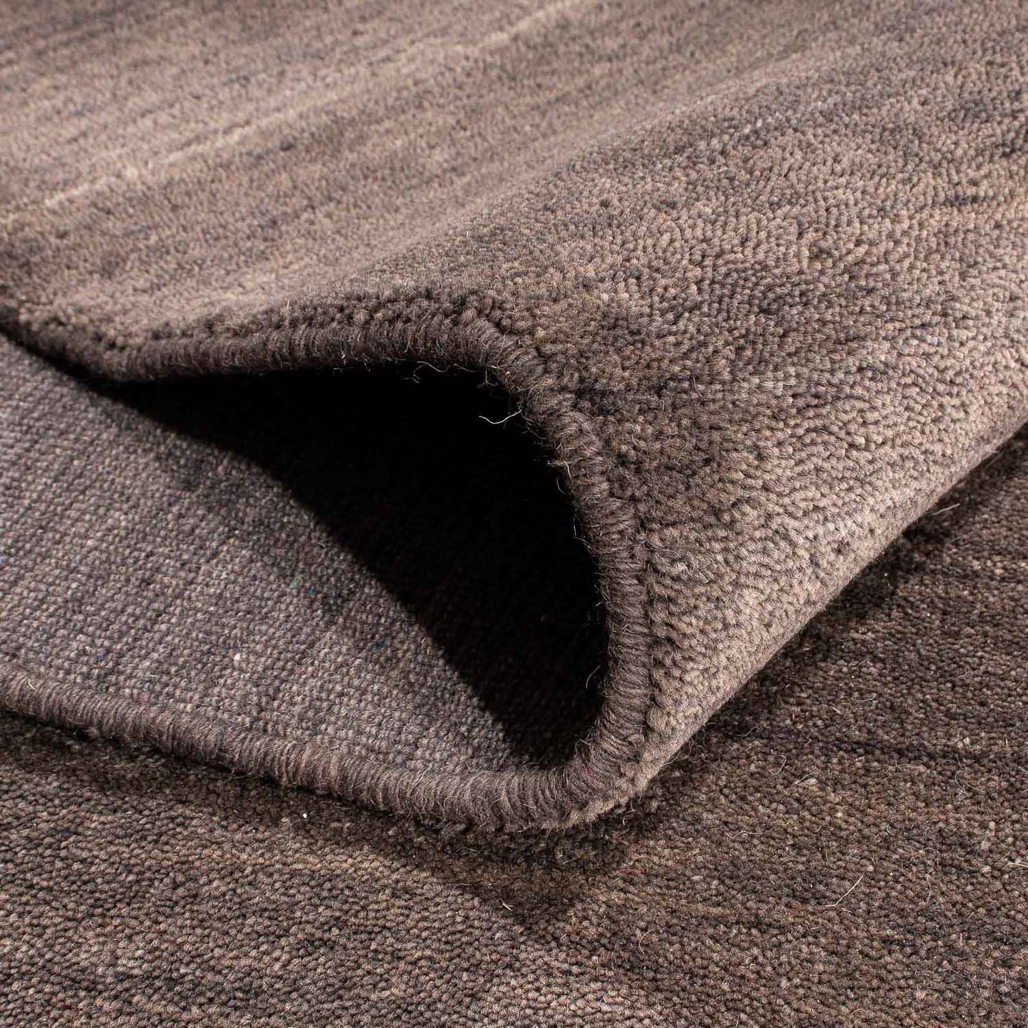 Tapis Gabbeh - Indus - 298 x 200 cm - marron foncé