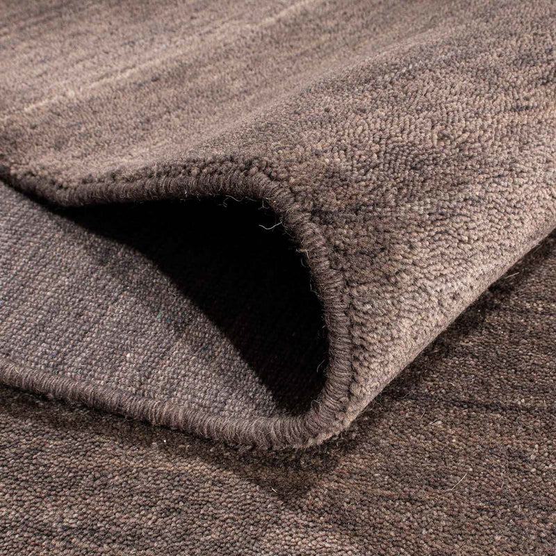 Tapis Gabbeh - Indus - 298 x 200 cm - marron foncé