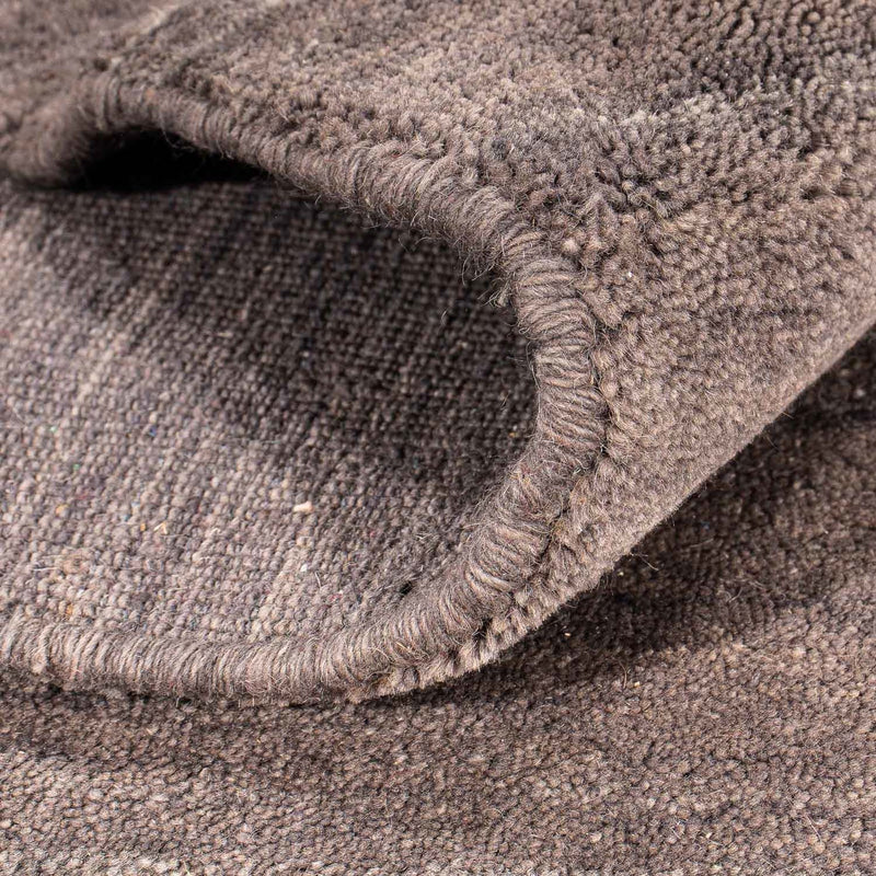 Tapis Gabbeh - Indus - 298 x 202 cm - marron foncé
