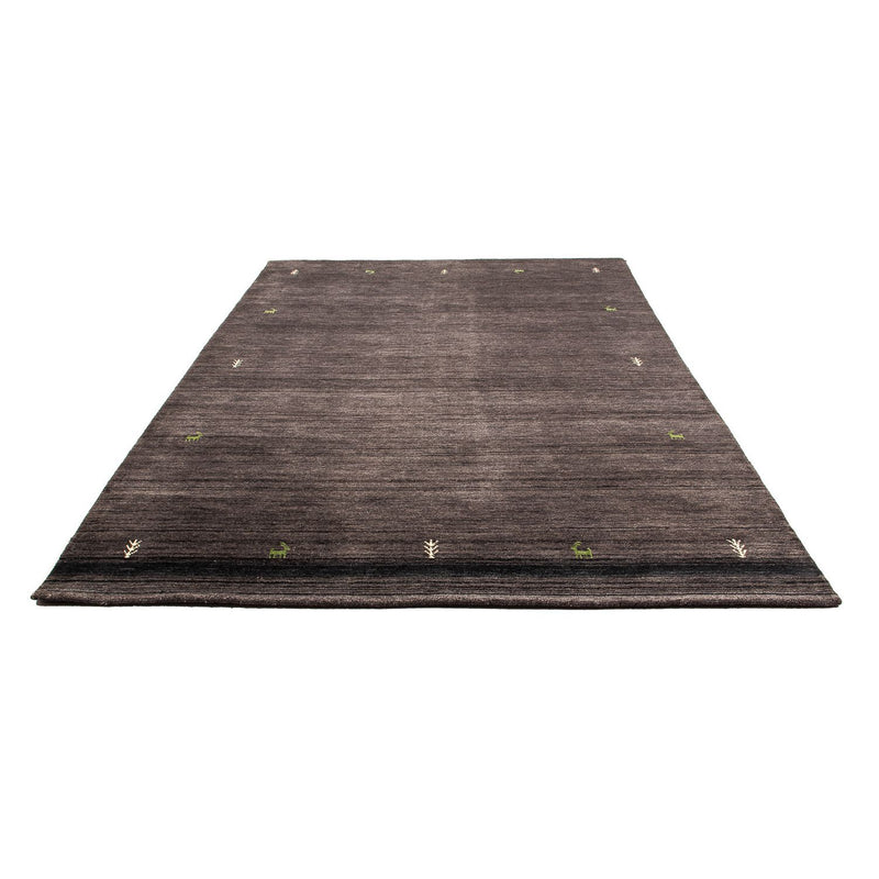 Tapis Gabbeh - Indus - 295 x 203 cm - marron foncé