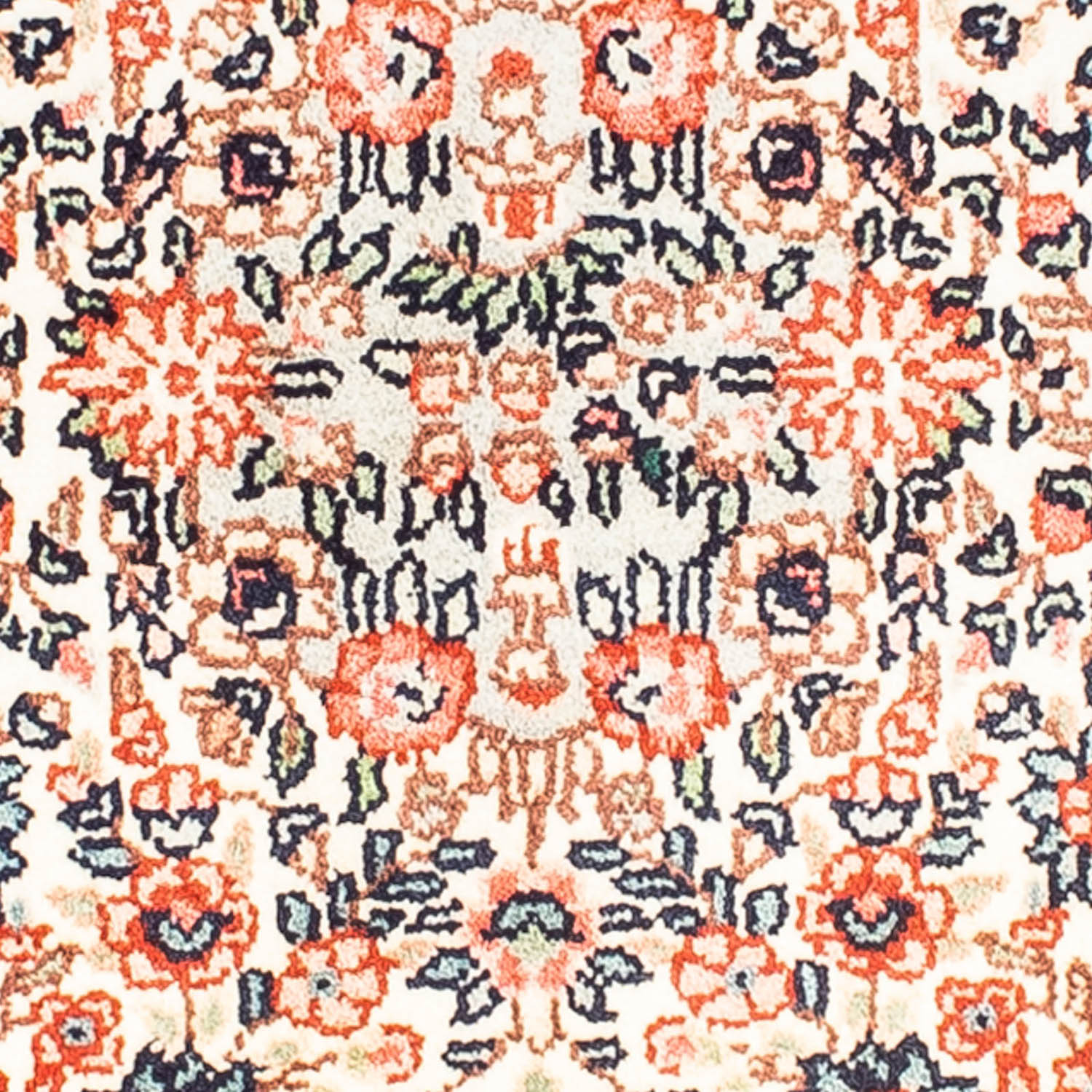 Tapis chinois - 93 x 63 cm - beige