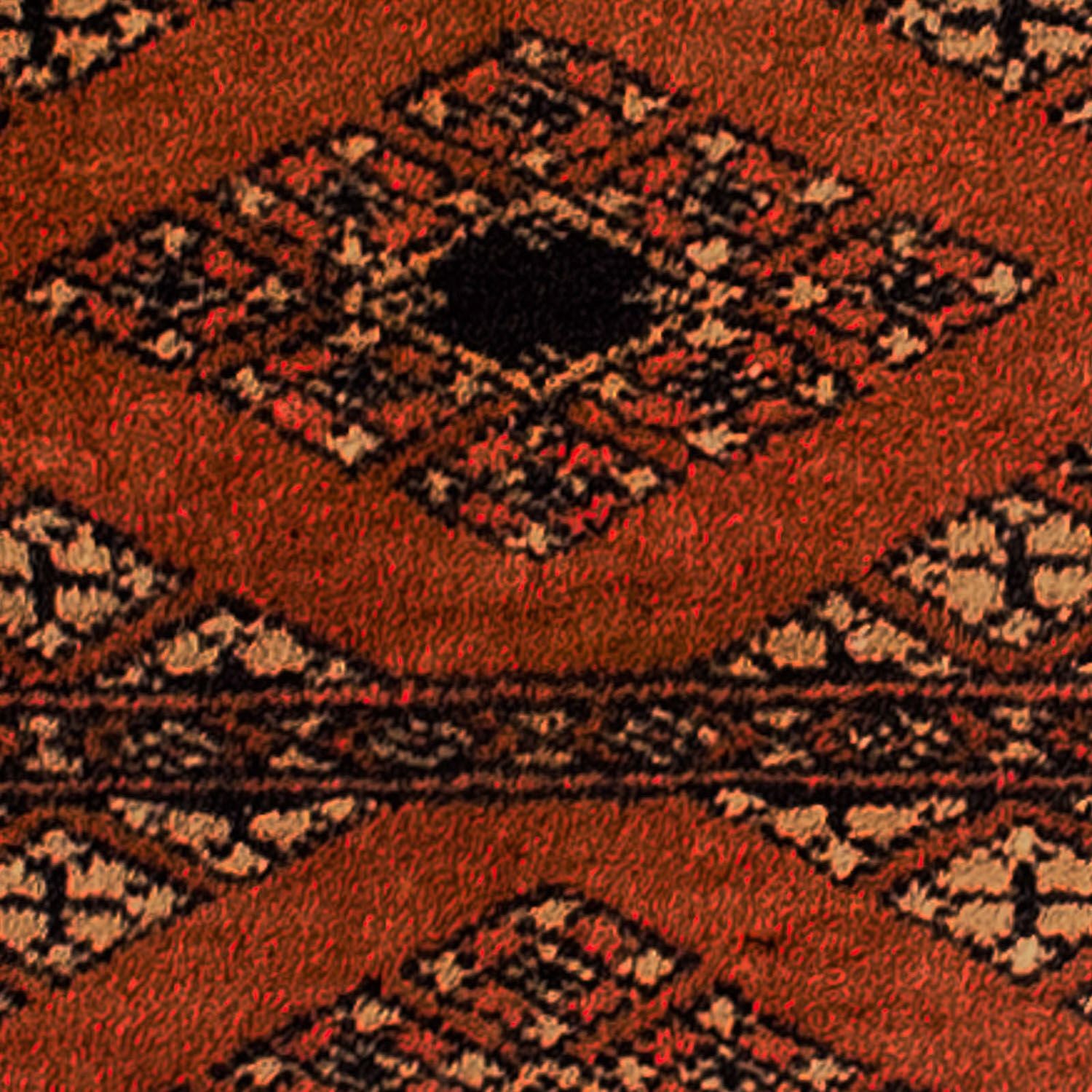 Tapis Pakistani - 63 x 32 cm - rouge foncé