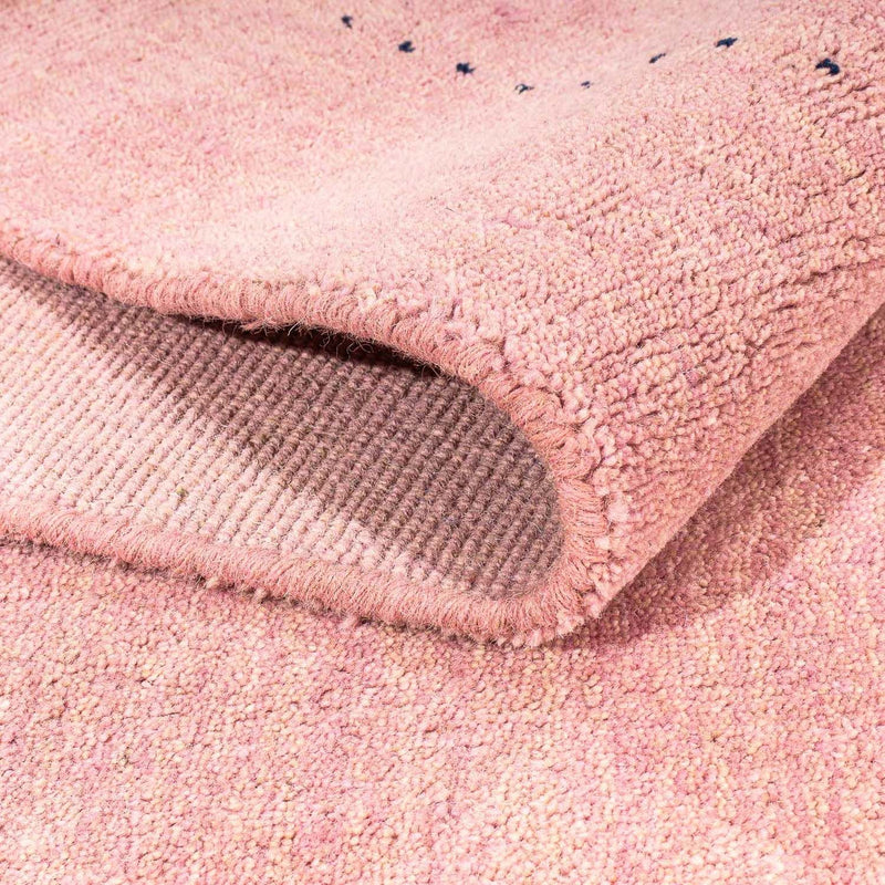 Tapis Gabbeh - Softy - 221 x 163 cm - rose
