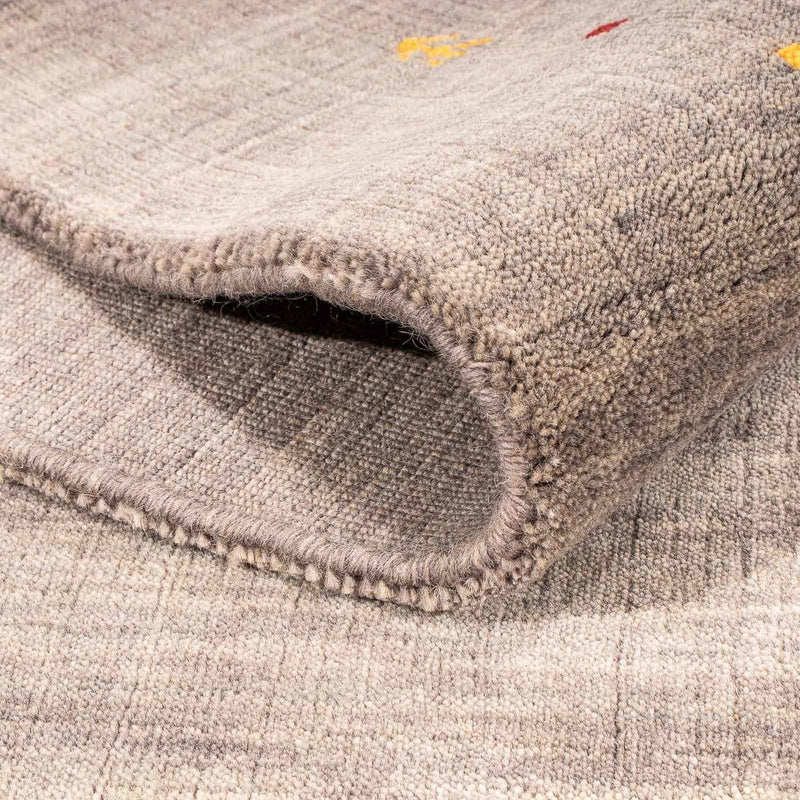 Tapis Gabbeh - Loribaft Indus - 201 x 144 cm - marron
