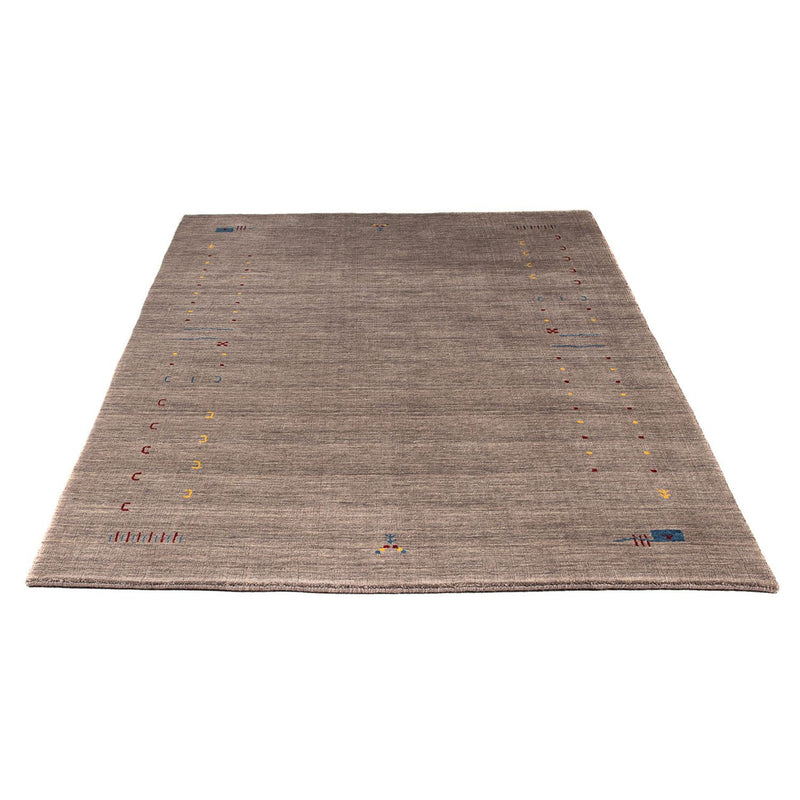 Tapis Gabbeh - Loribaft Indus - 201 x 144 cm - marron