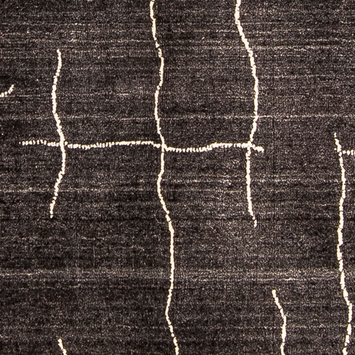 Tapis Gabbeh - Loribaft Indus - 200 x 142 cm - marron foncé