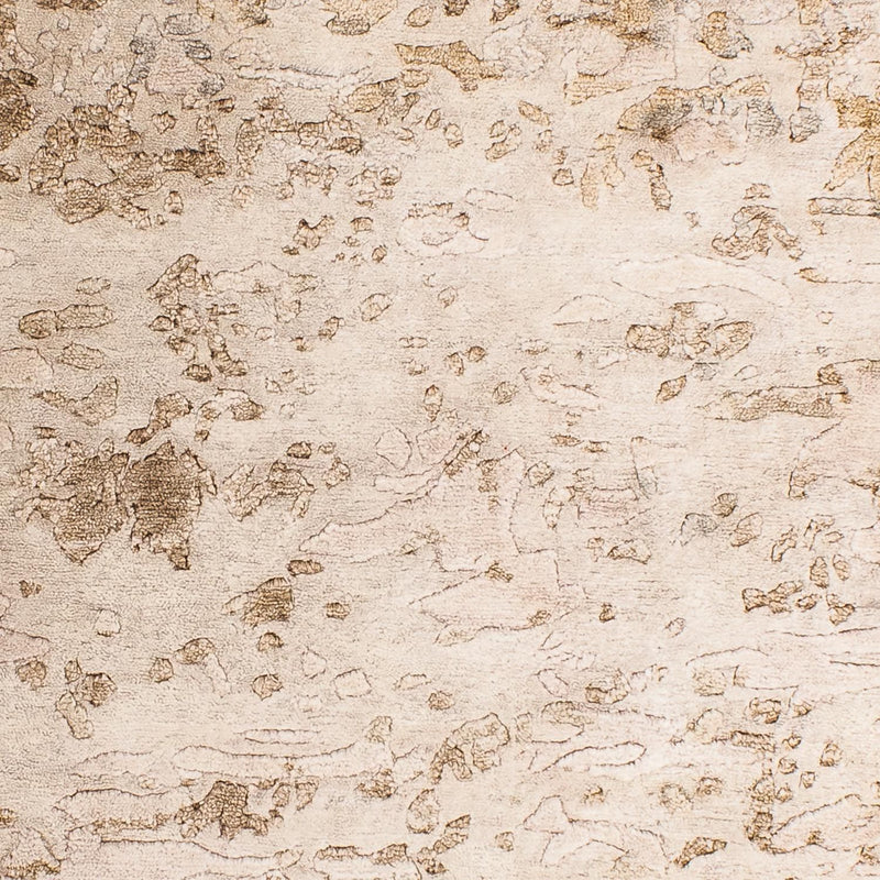 Tapis design - 90 x 60 cm - marron clair